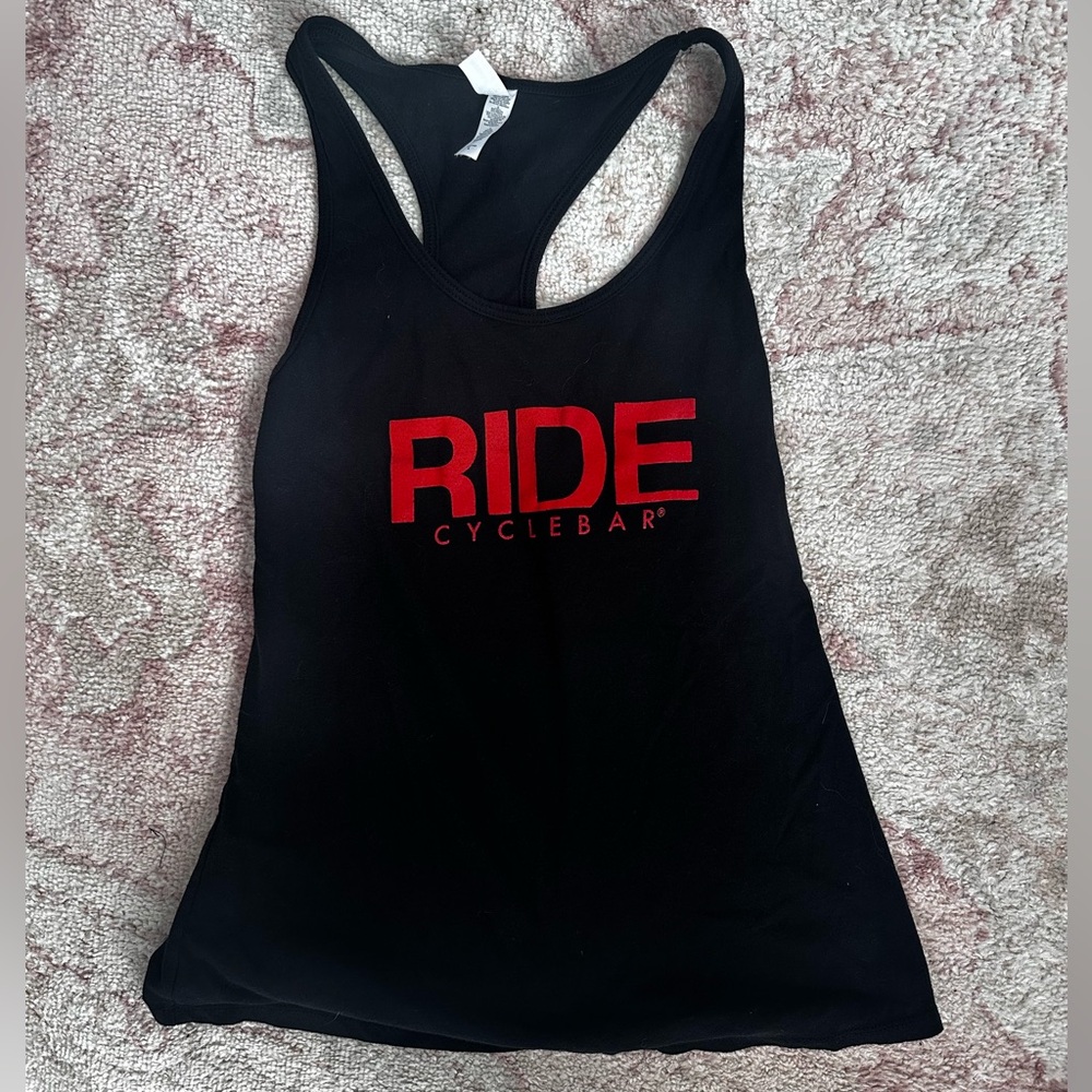 Cyclebar black tank top